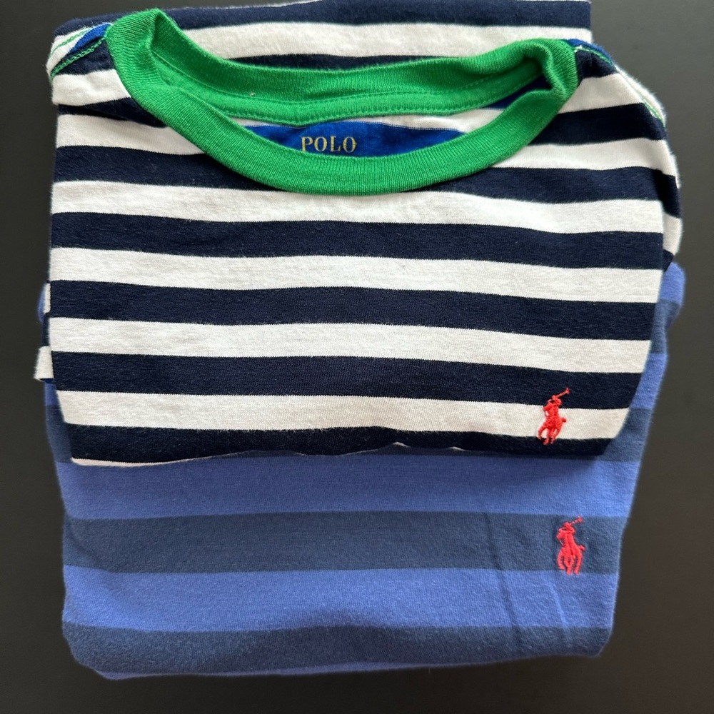 Bundle of 2 Ralph Lauren Polo Shirts - size 6
